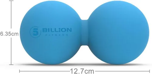 Miniatura 3 de 5BILLION FITNESS Bola de Masaje de Cacahuete – Bola de Masaje de Lacrosse Doble y Bola de Movilidad para Fisioterapia – Herramienta de Masaje