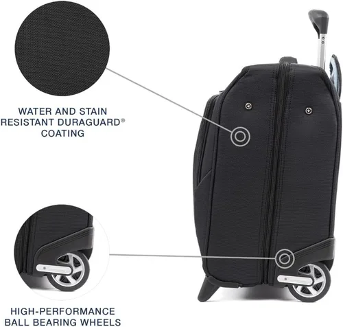 Miniatura 3 de Travelpro Maxlite 5 Bolsa de mano con ruedas para ropa, Negro -, Maxlite 5 - Bolsa ligera de mano con ruedas