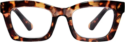Miniatura 10 de Oversized Square Reading Glasses for Women Spring Hinge Blue light Blocking Computer Readers for Women