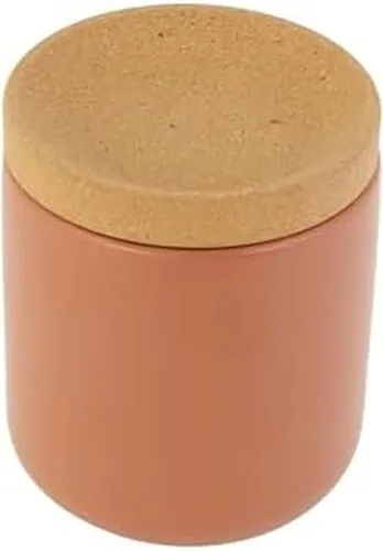 Miniatura 8 de Kamenstein Ajo transpirable de cerámica y corcho para permitir el flujo de aire para mayor frescura, tapa de corcho apilable que ahorra espacio