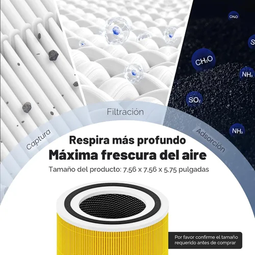 Miniatura 5 de Filtro de repuesto Core 300 para cuidado de mascotas LEVOIT Core 300 Core 300S Core 300-P Core 300S-P Core 300S-P, carbón activado de alta
