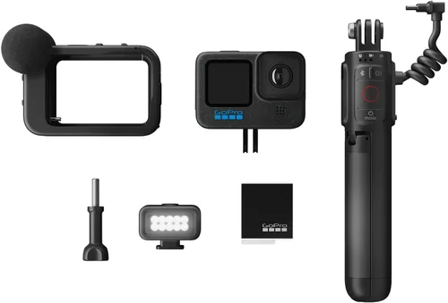 Miniatura 6 de GoPro HERO12 Black Creator Edition: incluye HERO12 Black, Volta (agarre de batería, trípode, control remoto), Media Mod, Light Mod, batería Enduro