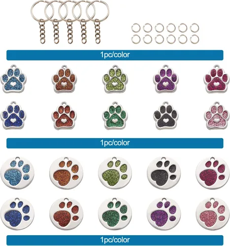 Miniatura 8 de Mega Pet Kit de llavero con colgantes