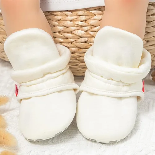 Miniatura 19 de SOFMUO Pantuflas unisex para bebé, niña, niño, ligeras, antideslizantes, para interiores, zapatos de casa, botines para niños pequeños