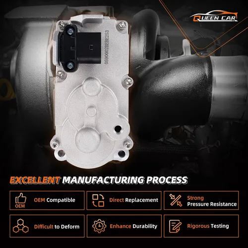 Miniatura 5 de 5494878RX Turbo Actuador 6.7 Cummins Compatible con Dodge Ram 2013-2018 2500 3500 4500 5500 6.7L Diesel VGT Turbocompresor Actuador Holset HE300VG