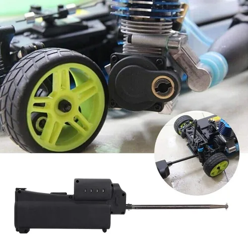 Miniatura 3 de Arrancador de energía de mano RC, arrancador eléctrico de mano de tamaño metálico 70111A para motor de coche HSP 1/10 RC