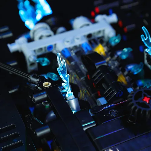 Miniatura 6 de Kyglaring Juego de luces LED compatibles con Lego Technic The Batman – Batmobile 42127 Kit de construcción – sin juego de Lego (versión clásica)