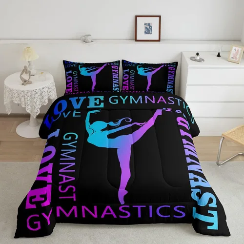 Miniatura 43 de Feelyou Lindo juego de ropa de cama de ajolote para niños y niñas tamaño twin, juego de edredón de salamandra para niños, mujeres y hombres, edredón