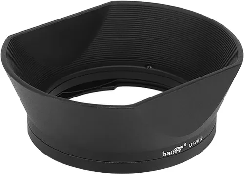 Haoge LH-VM12 Bayoneta Square Metal Lens Hood para Voigtlander 1.378 in/f2 1:2/1.378 & 1.378 in f1.5 28MM/F2 Tipo I II Ultron Aspherical Vintage
