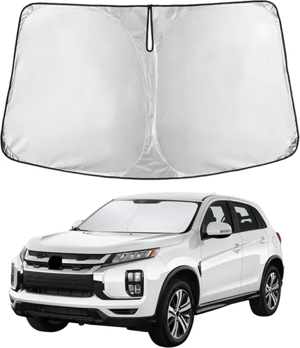 Miniatura 209 de Econour Parasol para parabrisas compatible con Honda Civic 2016-2021, protector de parasol plegable para ventana, bloquea los rayos UV y mantiene tu