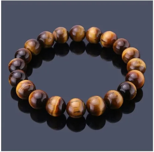 Miniatura 2 de Adabele 1pc Natural Stretch Gemstone Bracelet 8mm (0.31") Bead 7" to 8.5 inch Healing Crystal Energy Quartz Chakras Jewelry Women Men Girl Birthday
