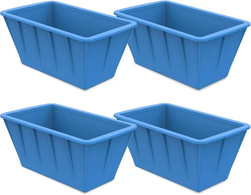 Miniatura 11 de Moldes de cubitos de hielo extra grandes, paquete de 2 moldes de silicona de 16 libras para cubeta fría, bandejas de cubitos de hielo reutilizables