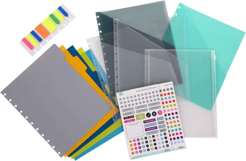 Miniatura 13 de Talia - Repuestos para cuaderno de espiral (páginas punteadas, Junior (5.5 x 8.5 pulgadas))