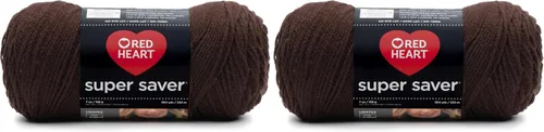 Miniatura 3 de Red Heart Super Saver - Ovillo de estambre, Aran Fleck