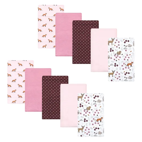 Miniatura 154 de Hudson Baby - Paños unisex de franela de algodón para bebé, bosque, talla única