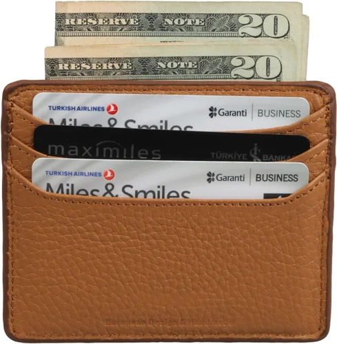 Miniatura 4 de Grande -3633 Estuches para tarjetas, Camello, Minimalista