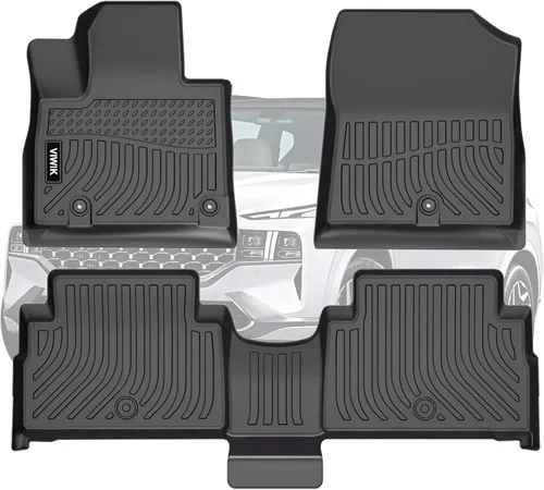 Miniatura 42 de Tapetes VIWIK para Ford Maverick Fuel 2025-2022, forros de piso 3D antideslizantes, tapetes impermeables de TPE para automóvil, protección de ajuste