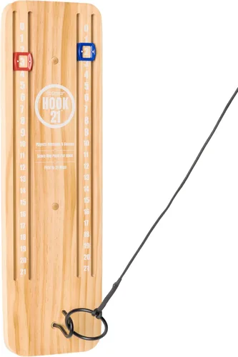 GoSports Hook 21 Juego de Anillo Colgante de Techo - Elige Tu Color - Juega en Interiores o Exteriores Natural