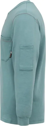 Miniatura 22 de KONRECO Camisas FR para hombre resistentes al fuego/ignífugo CAT2 7oz algodón dos tonos y camisa Henley
