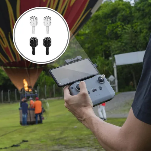 Miniatura 5 de 4 barras de control de dron, accesorios de repuesto desmontables para dron, accesorios de repuesto compatibles con DJI Mini 3 Pro Drone DJI RC
