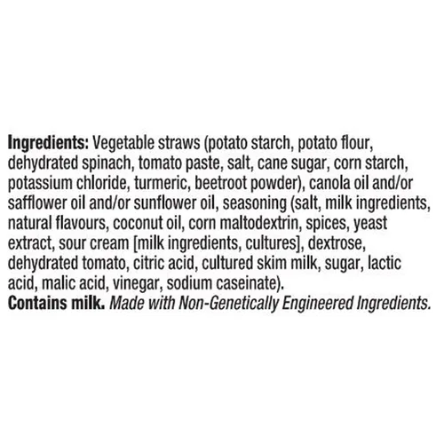 Miniatura 5 de Sensible Portions Veggie Straws, Zesty Ranch, 120g/4.2 oz. (Importado de Canadá)