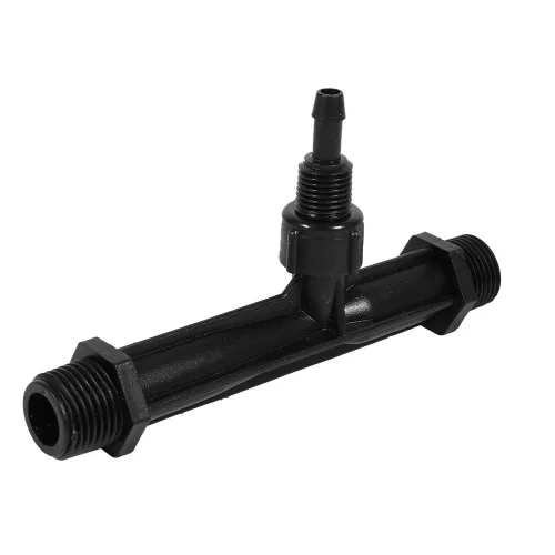 Dispositivo de inyectores de fertilizante Venturi de riego Tubo de agua de jardín, inyectores mezcladores Kit de riego de tubo de plástico de riego