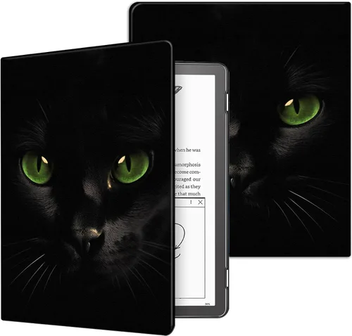 Miniatura 101 de Funda para Kindle básico de 6 pulgadas (11.ª generación), múltiples ángulos, piel sintética, delgada, con función de encendido y apagado automático