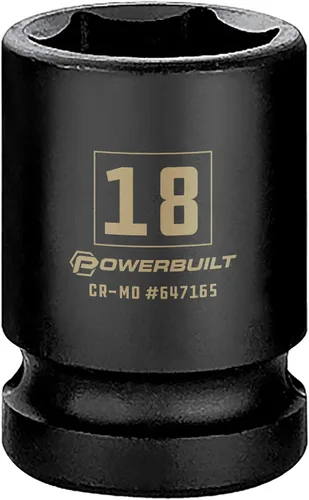 647165 1/2" Dr. 0.709 in Socket de impacto