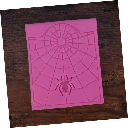Miniatura 4 de Amosfun Moldes de resina para decoración de Halloween, plantillas de animales, molde de tela de araña, molde de tela de araña, pastel de azúcar