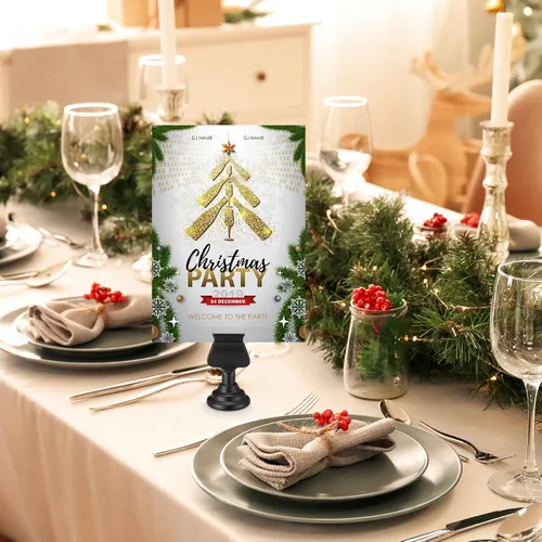 Miniatura 7 de Kathfly 24 soportes para números de mesa de boda de 1.7 pulgadas, de metal, color negro, mini tarjetero, soporte para letreros de mesa con clip