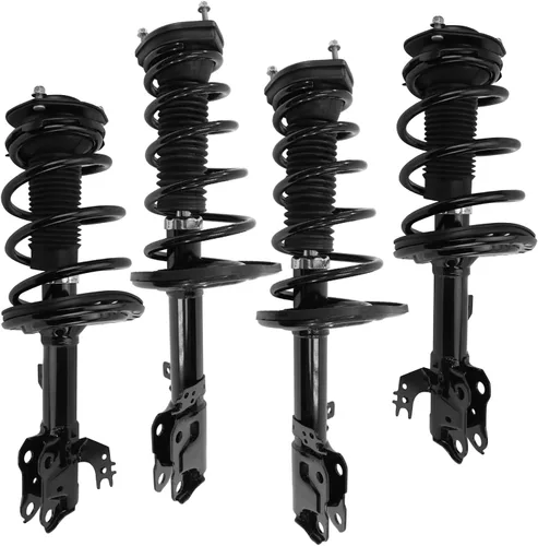 Miniatura 39 de Detroit Axle - 4 piezas de soportes para Toyota 2004 2005 2006 2007 2008 2009 Prius, soportes delanteros y traseros con resortes helicoidales