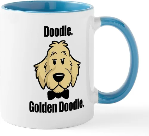 Miniatura 12 de CafePress I Love My Doodle Mugs - Taza de café de cerámica, taza de té, 11 onzas