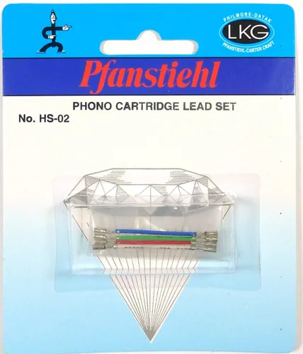 Miniatura 2 de Pfanstiehl Tocadiscos fonógrafo Cables de plomo Cartucho Estéreo Headshell Cables