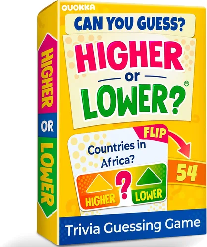 Miniatura 12 de QUOKKA Juegos de mesa de trivia para niños y adultos V2.0 - Juego de cartas de mesa para noche familiar 4xSet para adivinar preguntas divertidas