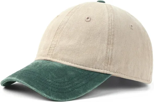Miniatura 26 de Gorra de béisbol de mezclilla lavada de gran tamaño XXL, gorra deportiva de perfil bajo para cabezas grandes de 23.5 a 25.5 pulgadas, sombrero