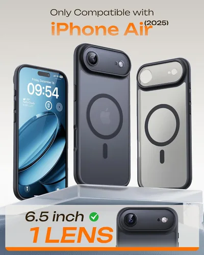 Miniatura 35 de TOCOL Funda para iPhone 11, compatible con Magsafe, protección completa de cámara, imanes integrados, protección contra caídas, funda translúcida