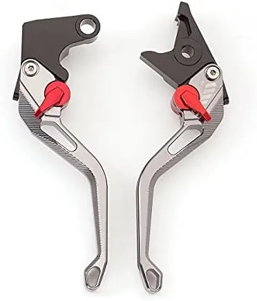 Miniatura 8 de Palancas de freno de embrague CNC cortas ajustables para carreras de motocicleta Scrambler Cafe Racer 2019-2020 Hypermotard 1100/S/EVO SP 2007-2012