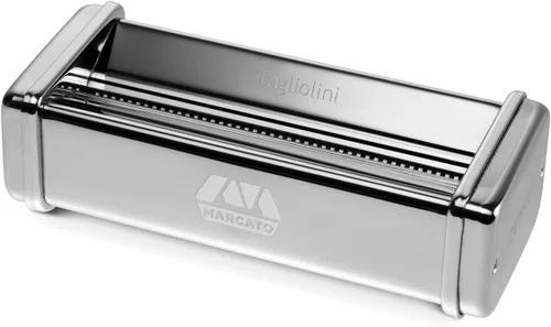 Miniatura 9 de Marcato Accesorio de lasaña para máquina de pasta fresca - Accesorio de rodillo de hoja de pasta plana, construcción de acero cromado, ideal