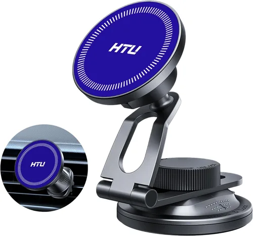 Miniatura 8 de HTU 【Grado militar 2026】 para soporte de coche MagSafe, magnético y succión mejorado, soporte magnético para teléfono celular para tu automóvil