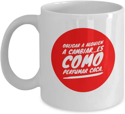 Miniatura 5 de Taza Cafe CACA, taza de café divertidas, tazas personalizadas, taza de café inspiradoras, taza con mensajes positivos.