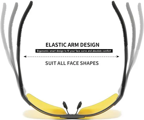 Miniatura 5 de YIMI Gafas de sol deportivas polarizadas fotocromáticas para hombre, mujer, ciclismo, pesca, conducción, protección UV400, lentes antirreflejos