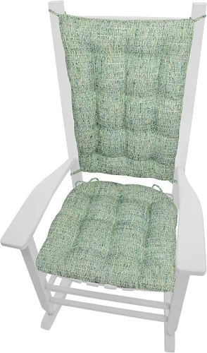 Miniatura 16 de Barnett Home Decor Cojines de microgamuza para mecedora, relleno de espuma de látex, cojín para el respaldo y el respaldo, gamuza vegana