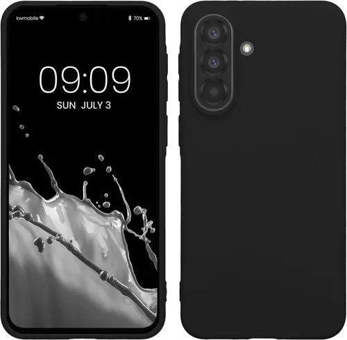 Miniatura 53 de kwmobile Funda compatible con Samsung Galaxy A23 4G / 5G - Funda de silicona TPU metálica suave y delgada - Rojo oscuro metálico