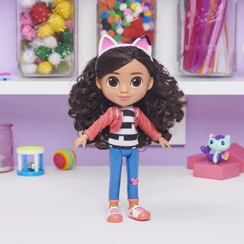Miniatura 7 de Gabby's Dollhouse - Muñeca Gabby Girl de 8.0 pulgadas, juguetes para niños a partir de 3 años