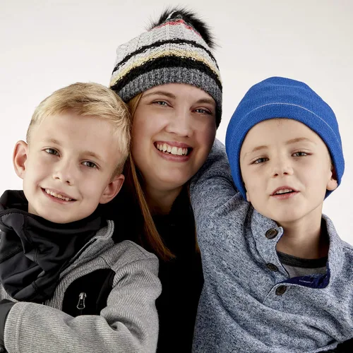 Miniatura 6 de Women's Recycled Slouchy Knit Hat with Pom