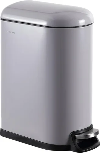 Miniatura 14 de happimess HPM1009C Roland Mini 2.6-Gallones Cesta de Basura con Pedal y Tapa de Cierre Suave, Moderna, Minimalista, Resistente a Huellas Dactilares