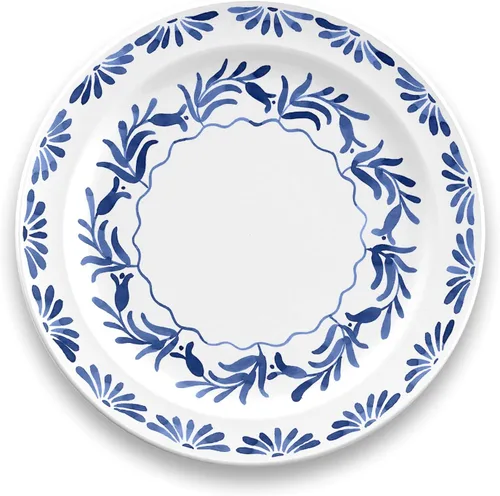 Miniatura 4 de Azul - Pinzas para ensalada de melamina duraderas de 10.6 pulgadas, resistentes a las roturas y aptas para lavavajillas, 2 piezas para interiores