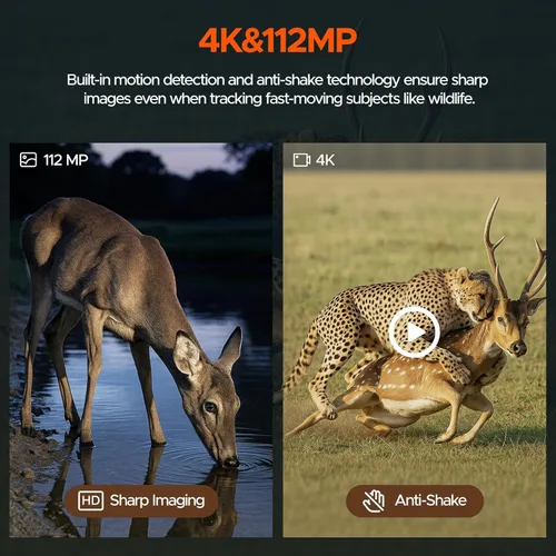 Miniatura 4 de Gafas de visión nocturna, prismáticos de visión nocturna de 112 MP para adultos, visión nocturna digital infrarroja 4K con tarjeta de 64 GB, grado