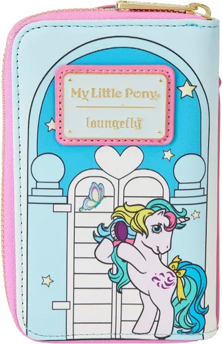 Miniatura 3 de Loungefly Hasbro My Little Pony - Cartera con cremallera para el 40 aniversario, Multicolor -, Retro Floral