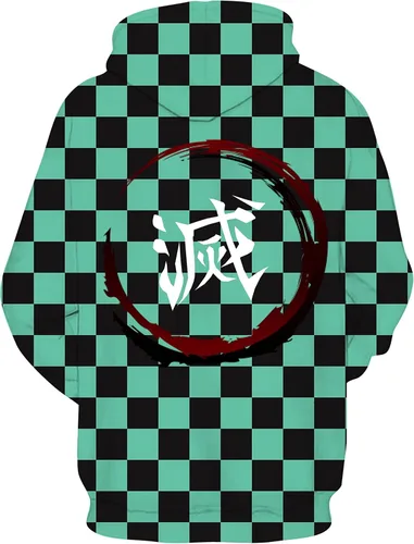Miniatura 2 de Sudaderas con capucha de anime, sudadera con estampado 3D, sudadera unisex con estampado de cosplay